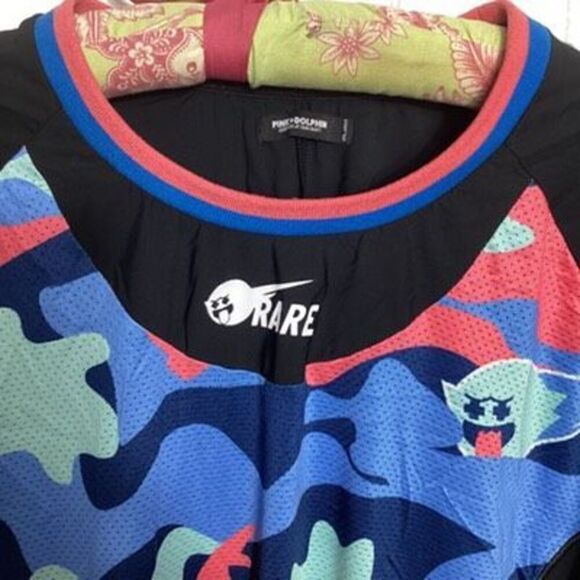 Pink+Dolphin Rare Ghost Jersey Sz 2XL Jersey Camo Streetwear - Picture 3 of 8